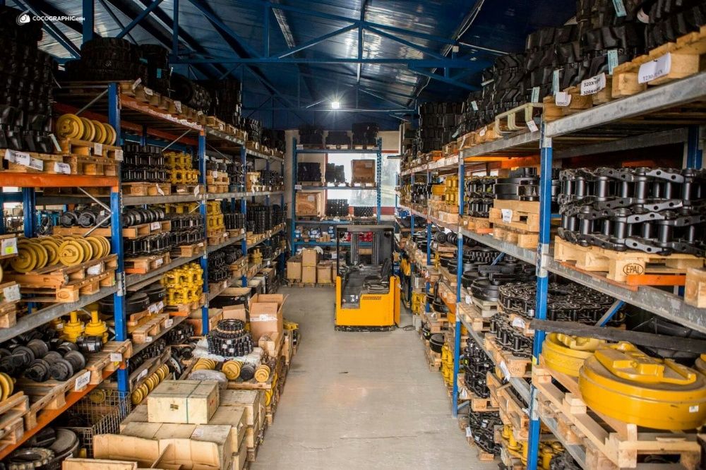Zale de rep. pt. lanturi de Buldozere si Excavatoare pe stoc