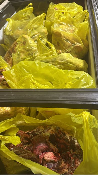 Говяжые мясо кусочками 2 сорт