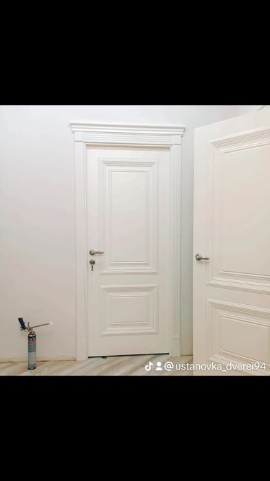 Установка межкомнатных дверей