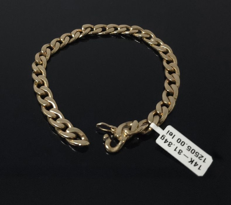 Bratara aur 14k 31.34gr