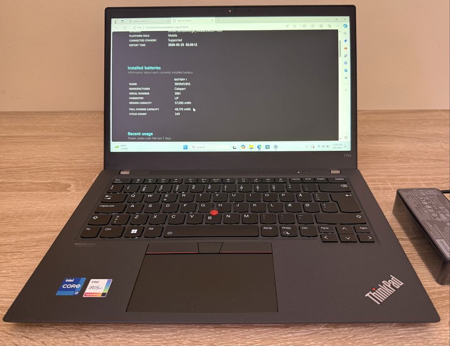 Lenovo Thinkpad T14s Gen2 CA NOU ! i7 16GB Touch ! SiM LTE 4G !