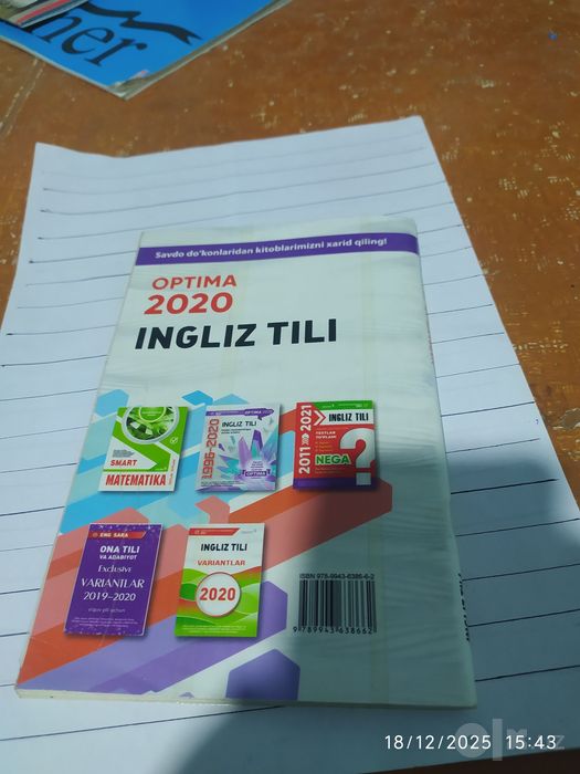 Inglistili kitob