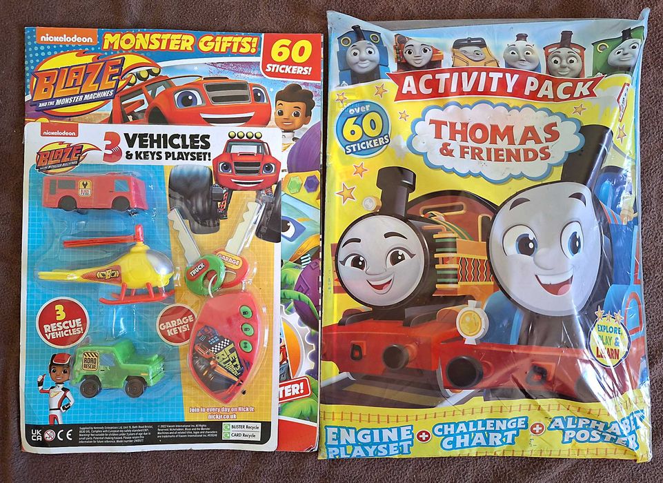 НОВИ английски списания С ИГРАЧКИ