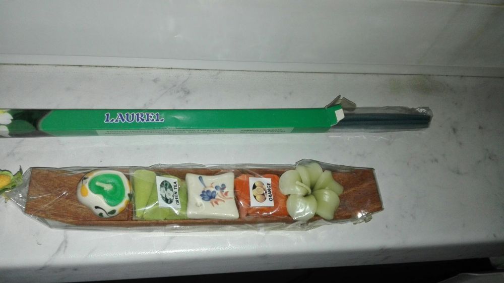 ароматизиращи свещи - комплект