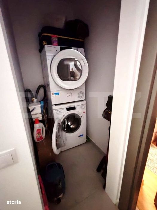 Apartament cu 3 camere, 63 mp, cu 2 bai si balcon mare, in zona Valea