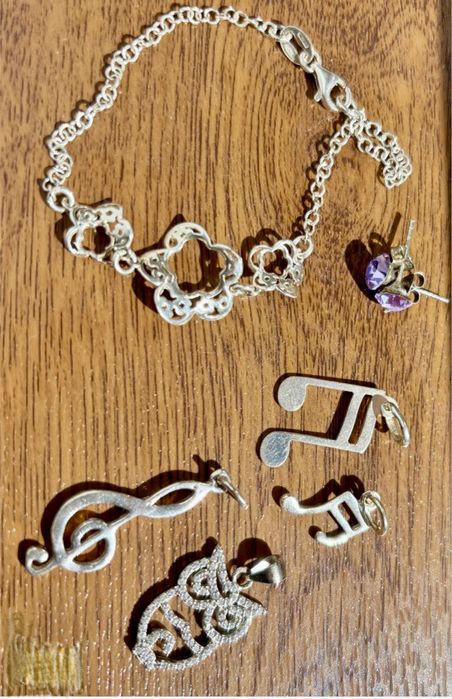 Pandantive si bratara dama din argint