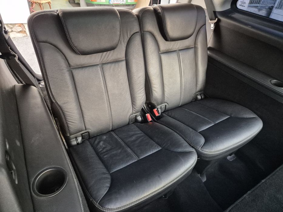 Седалки Мерцедес ГЛ Х164 салон черен кожен Mercedes GL X164 3-ти ред