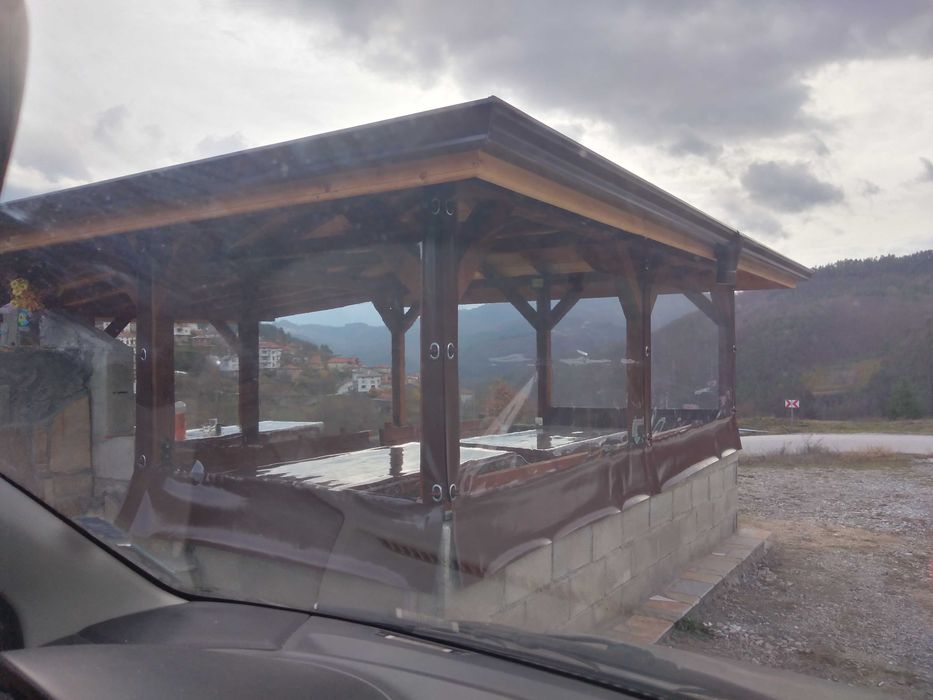 Ветроупорни Завеси - заветряне на мотокари, врати с ресни