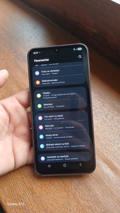 Samsung a 24 holati ideal