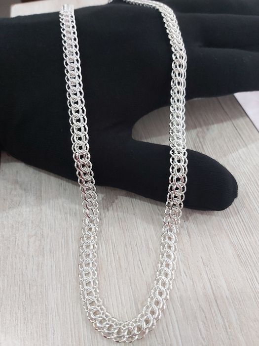 Kumush Braslet sepochka Серебряный Цепочка браслет кулон