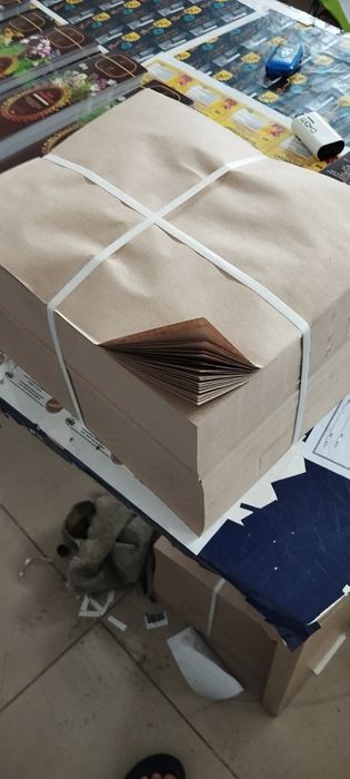 Крафт бумага резаная 28*35