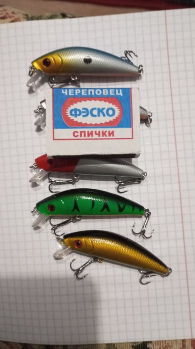 Воблеры рыбалка.