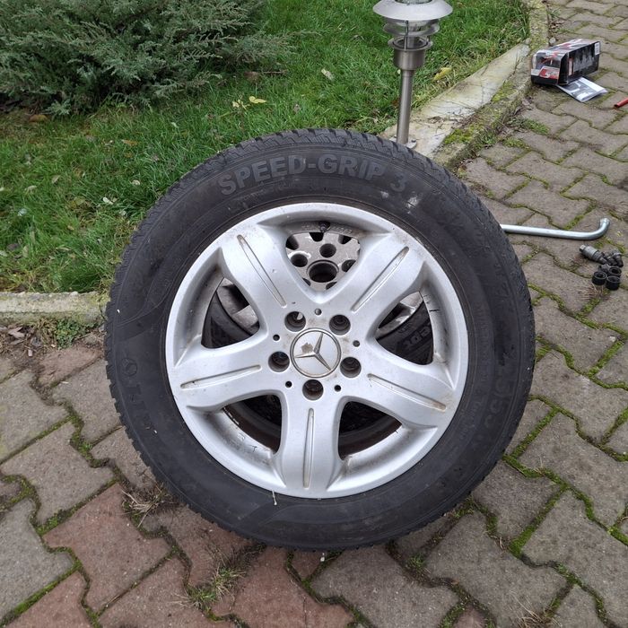 Jante + anvelope iarna  225/55/16 :5×112