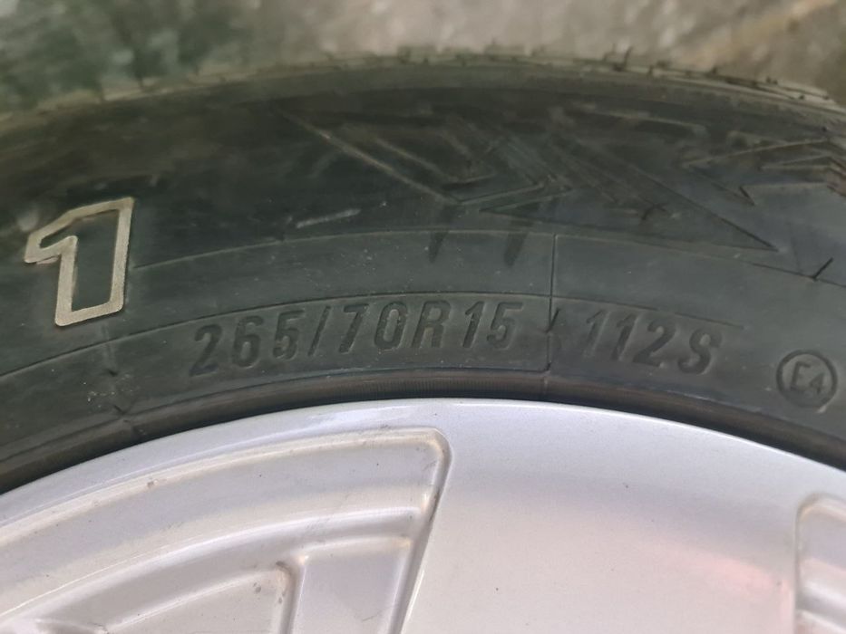 Колеса в сборе  265/70R 15  на Toyota. Nissan. Mitsubishi.   6-139.7