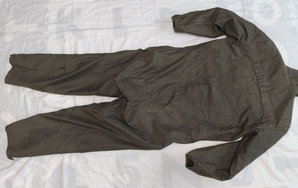 Combinezon salopeta Army parașutism pilot avion armata dublă căptușeal