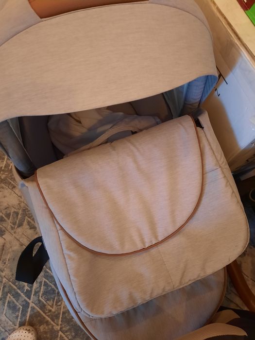 Количка Tutis Viva Life 3в1 сив цвят новородено, летен кош и кош кола