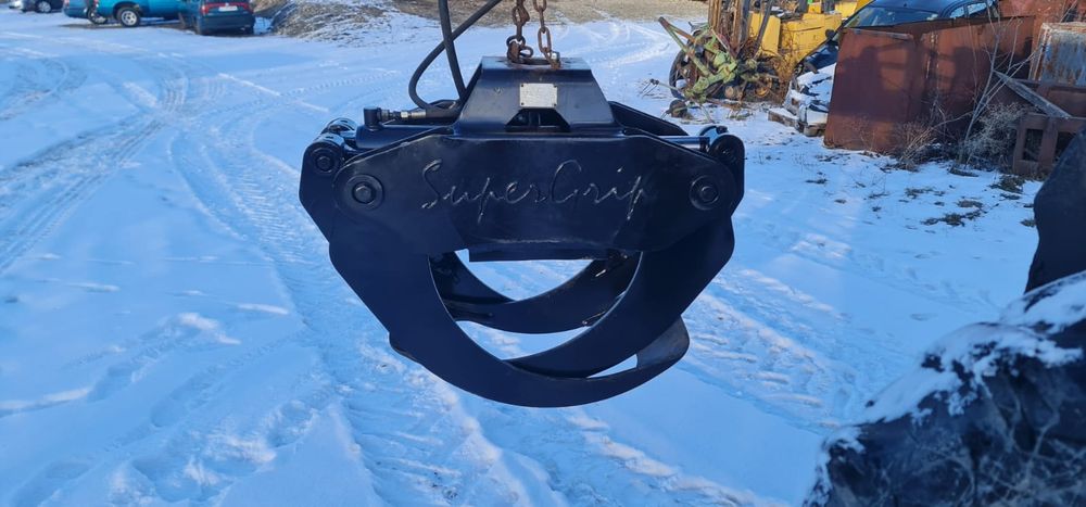 Abrolkiper Meiler Graifer forestier