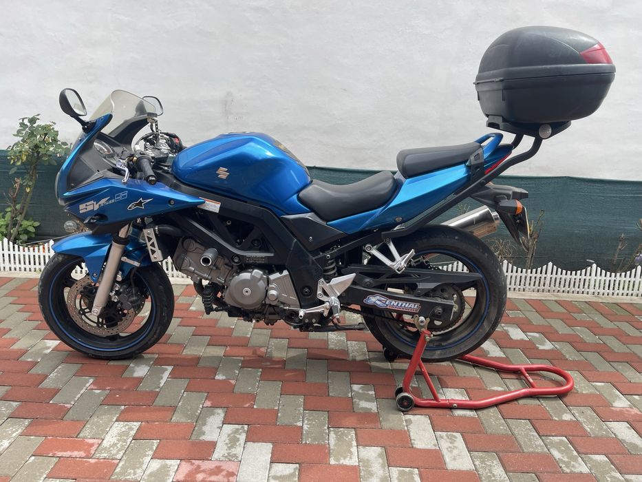 Kit suport topcase+placa+topcase suzuki sv650s