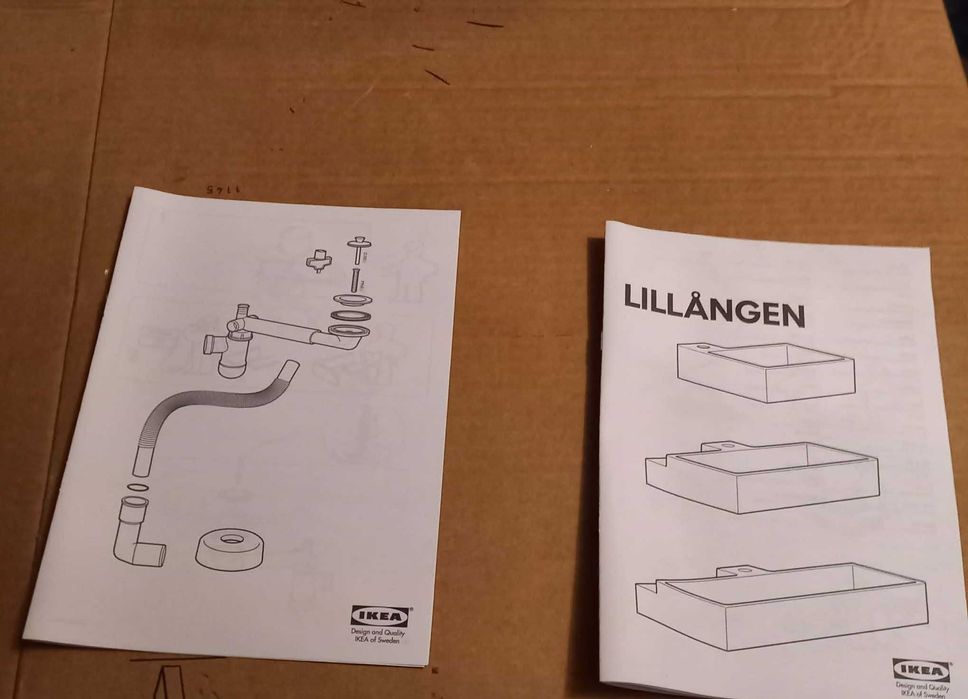 Мивка LIllangen Ikea 40x41x13