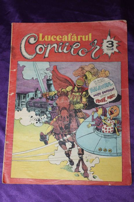 6 reviste Luceafarul copiilor benzi desenate romanesti romana