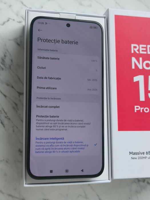 Vand/schimb Redmi Note 15 Pro 5G 256gb