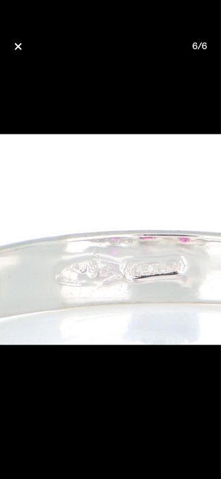 Inel aur alb 18ct cu rubin si diamante