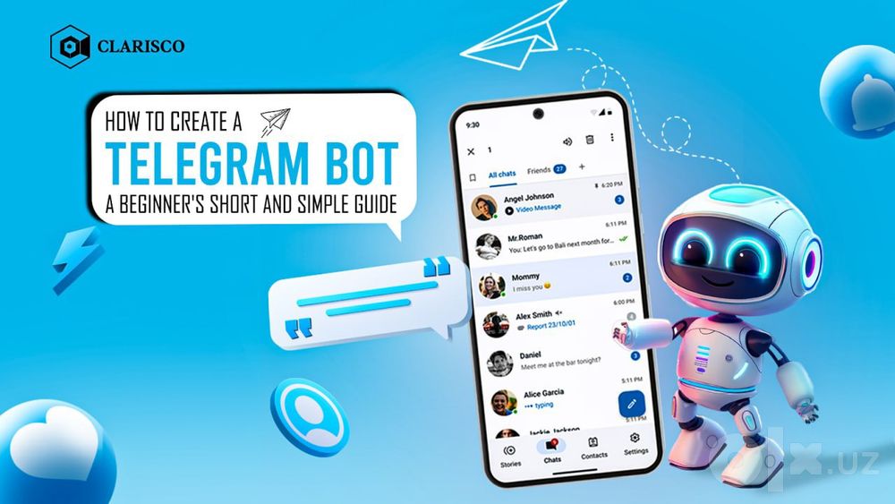 Website, Mobile Ilova va Telegram Bot yaratish xizmati