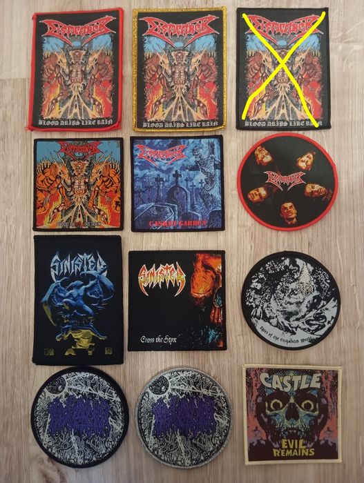 Нови везани нашивки х 6,5 €