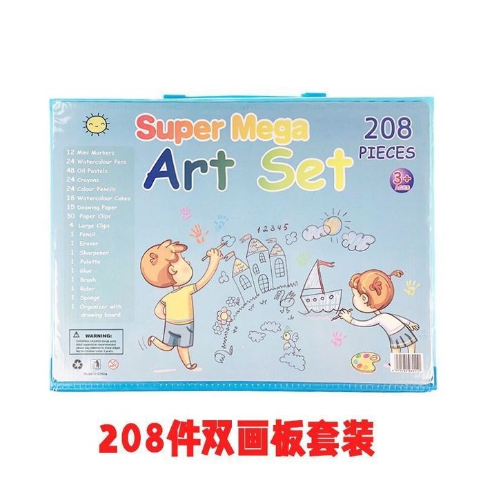 Набор для рисования для детей в розовом цветы!