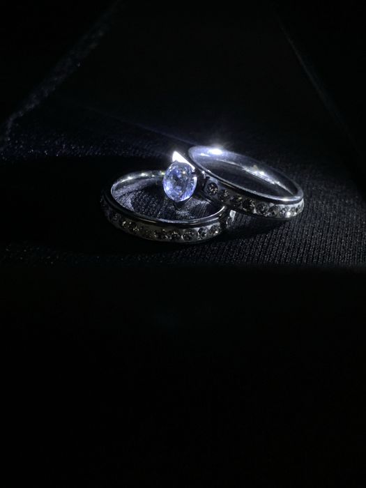 Кольцо комплект,футляр в подарок