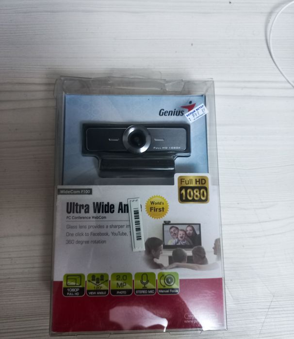 Веб камера Genius WideCam F100