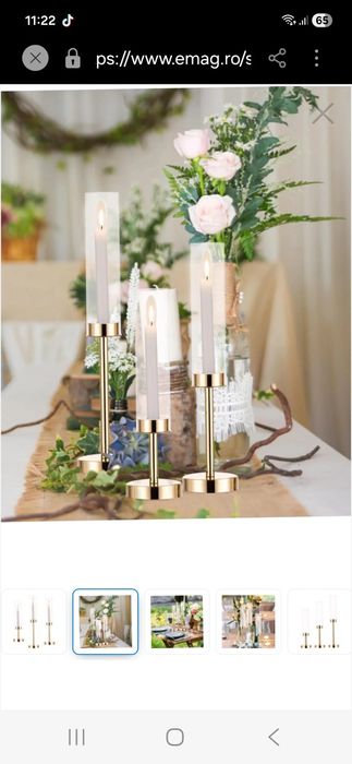 Șfeșnice decorative