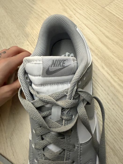 Nike Dunk Gri Cu Alb