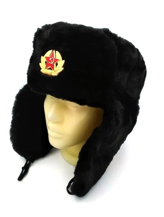 Шапка ушанка зимняя