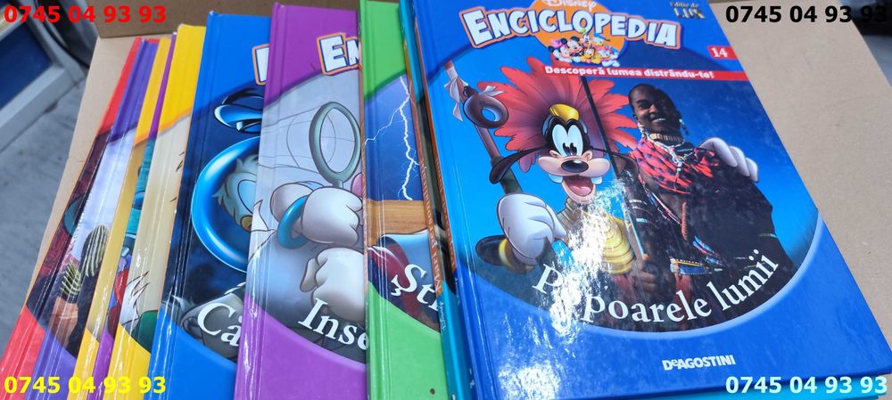 carte carti colectia descopera lumea distrandu-te 10 vol. pret p toate