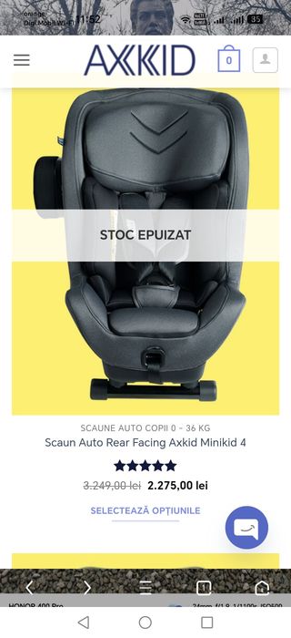 Scaun auto AXKID MINIKID 3