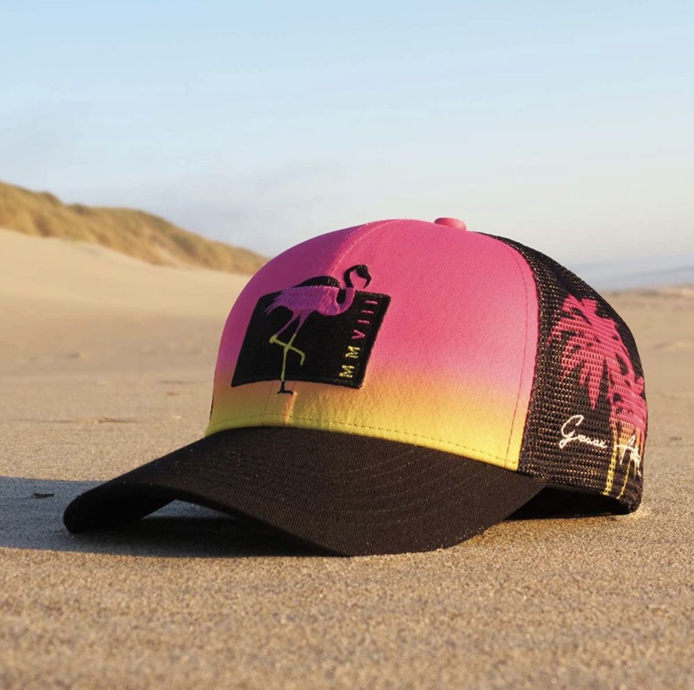 Grace Folly Beach Trucker Hats for Women- Snapback Baseball Cap