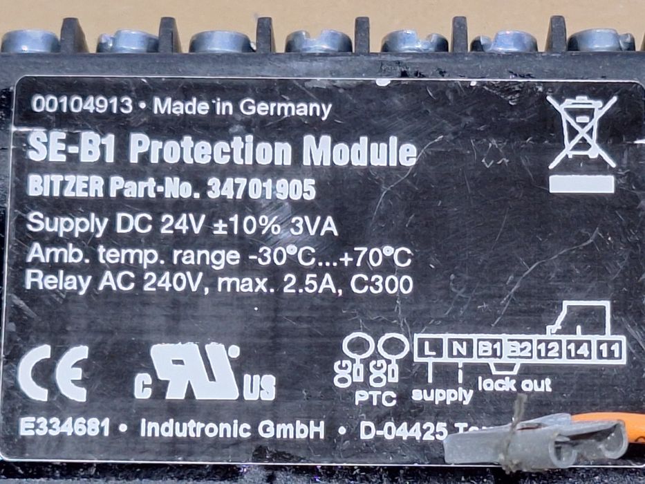 Защитен модул SE-B1 Bitzer