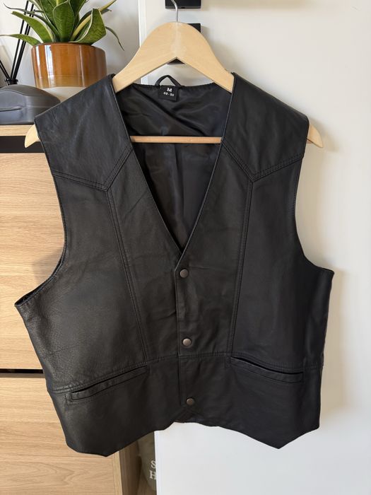 Vesta Piele Naturala POLO Negru Barbati | Marime M (48-50)