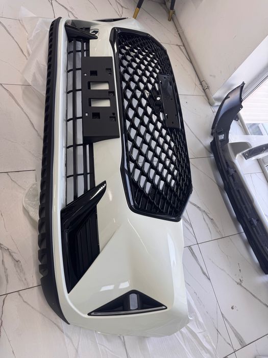 Haval H6 передний бампер белый жемчуг