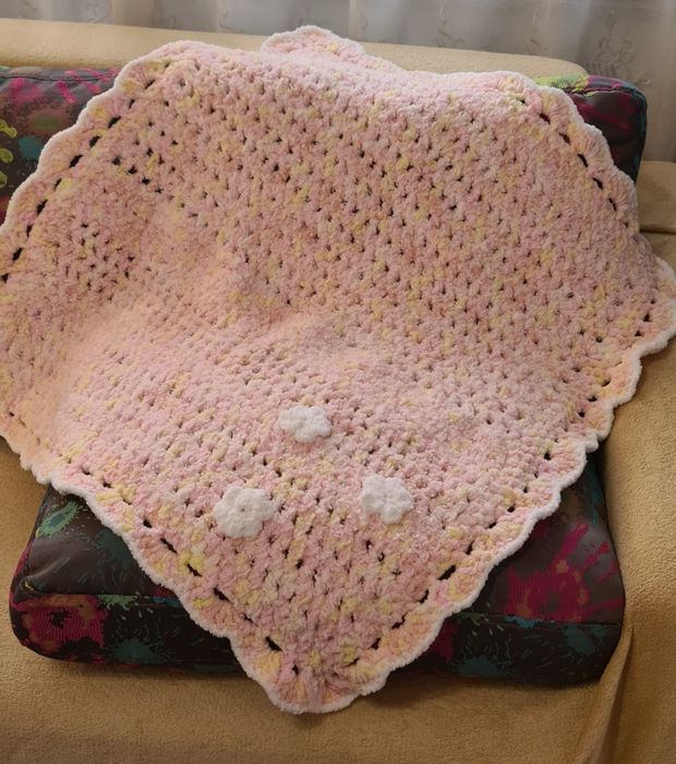 Păturici croșetate handmade