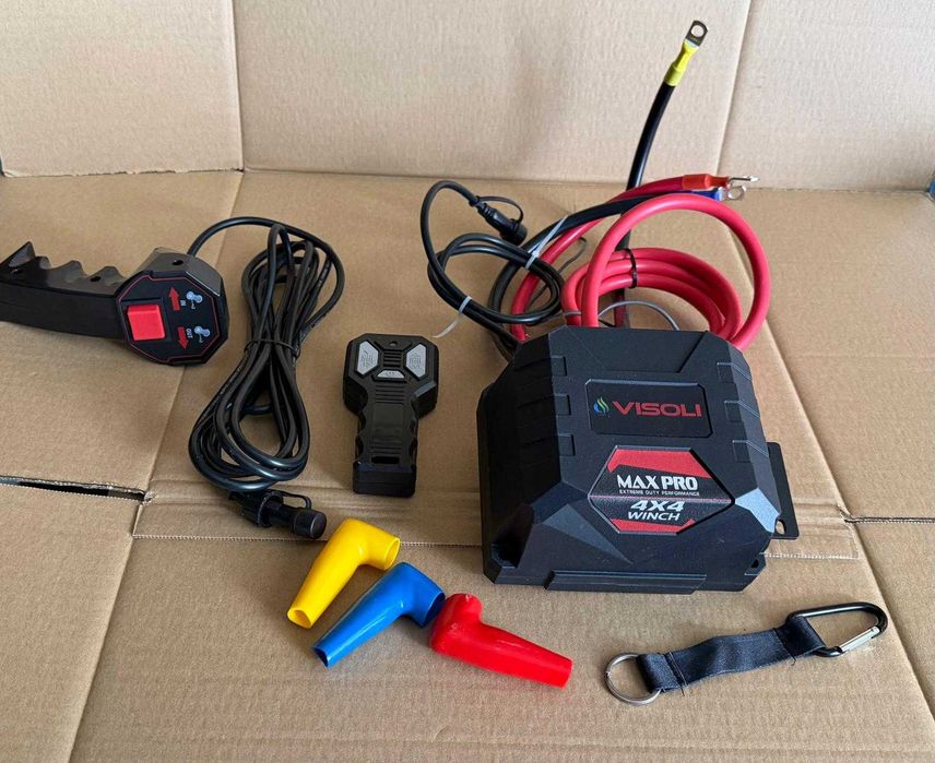 Cutie comandă troliu auto Visoli – kit complet 12V