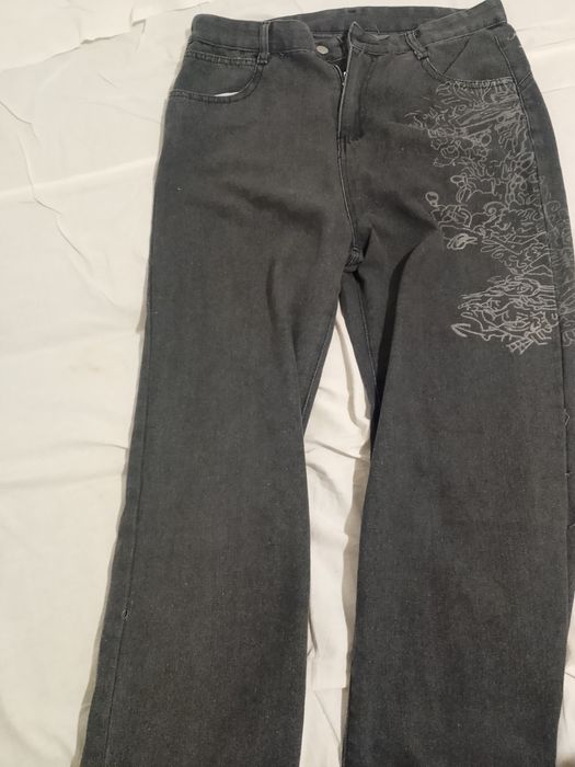 Джинсы широкие новые