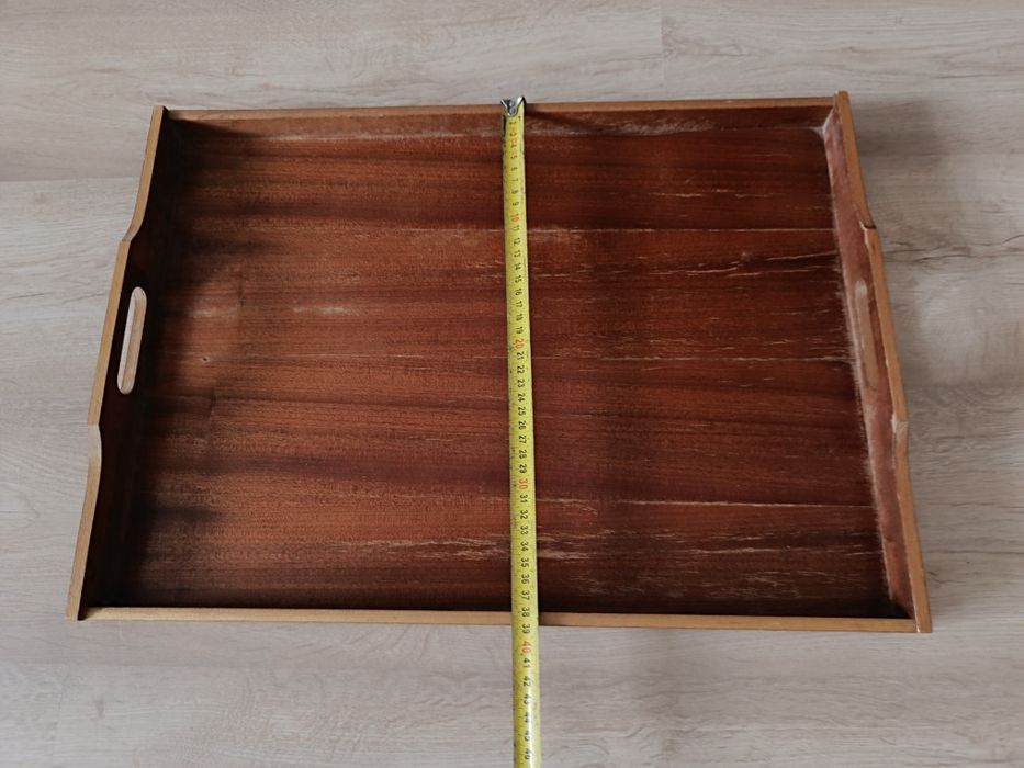 Деревянный поднос советских времён