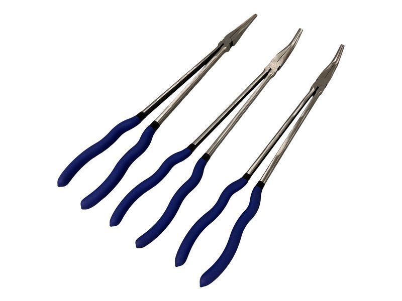 Комплект екстра дълги клещи 3 части 400 мм gebo tools