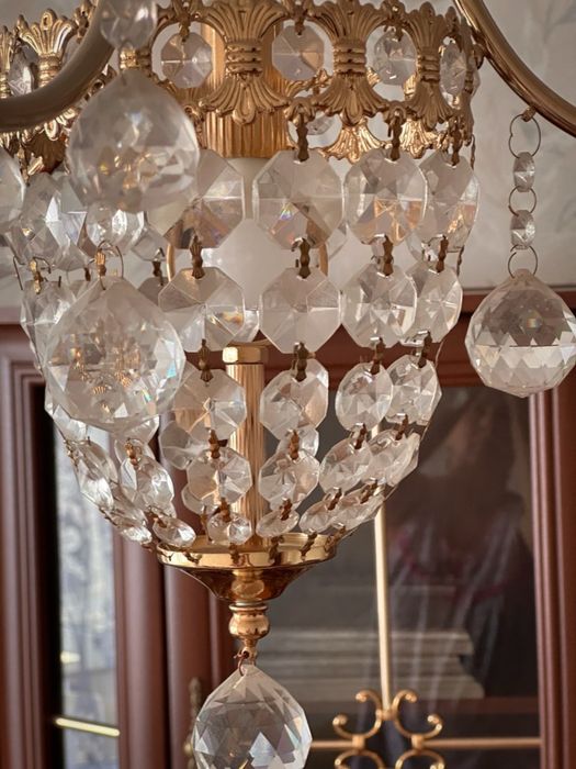 Люстра хрустальная