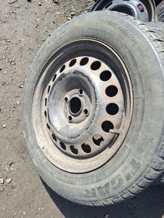 Vand 2 roti R 15 opel astra G au si anvelope 195 60 15 tigar m+s