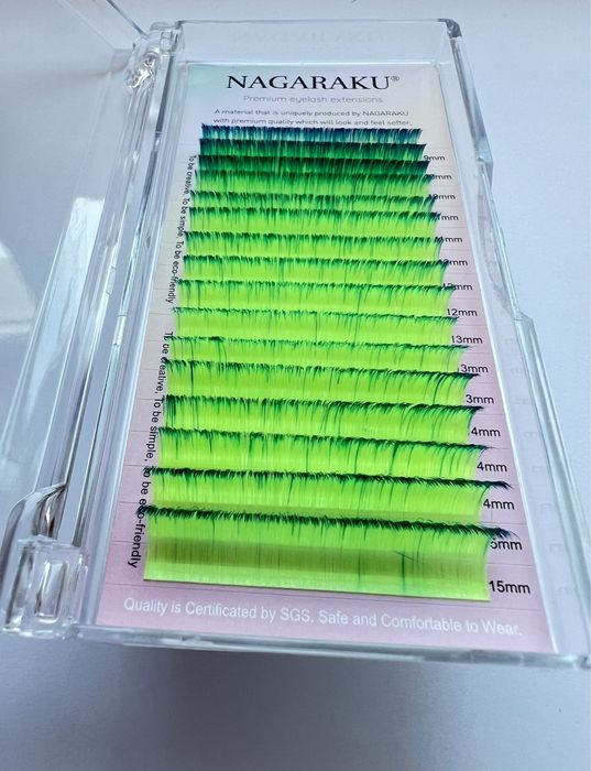 Мигли Нагараку обмре цветове лесно снопче (easy fan)