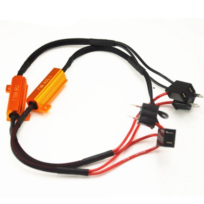 LED canbus декодер за грешка H7 H1 H4 HB4 decoder изгоряла крушка лед