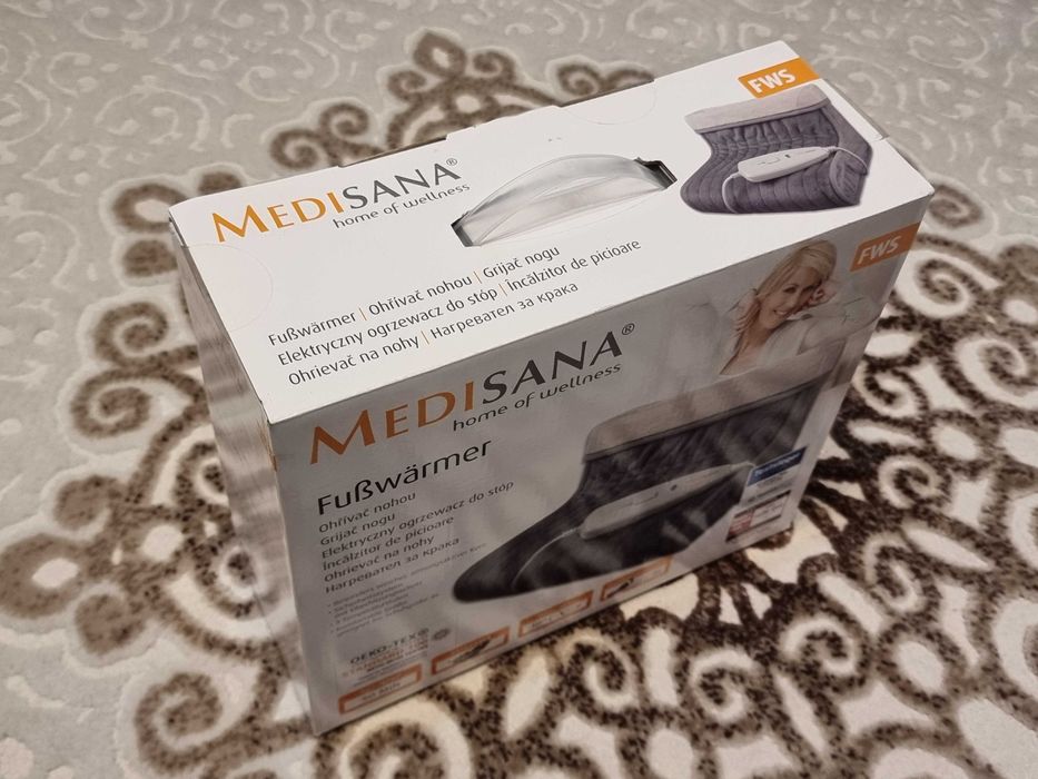 Incalzitor de picioare Medisana, perna electrica picioare